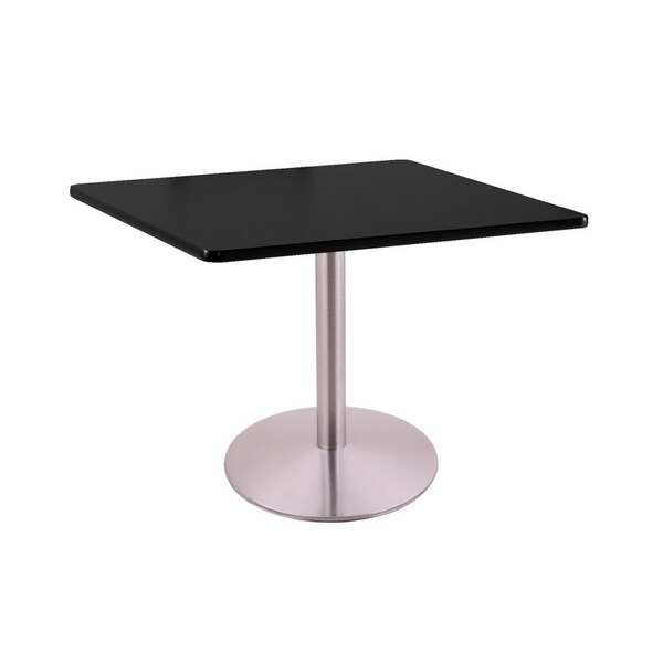 Holland Bar Stool Co 30" 214 Stainless Table, 36" x 36" Square Top 214-2230SS36SQ - main